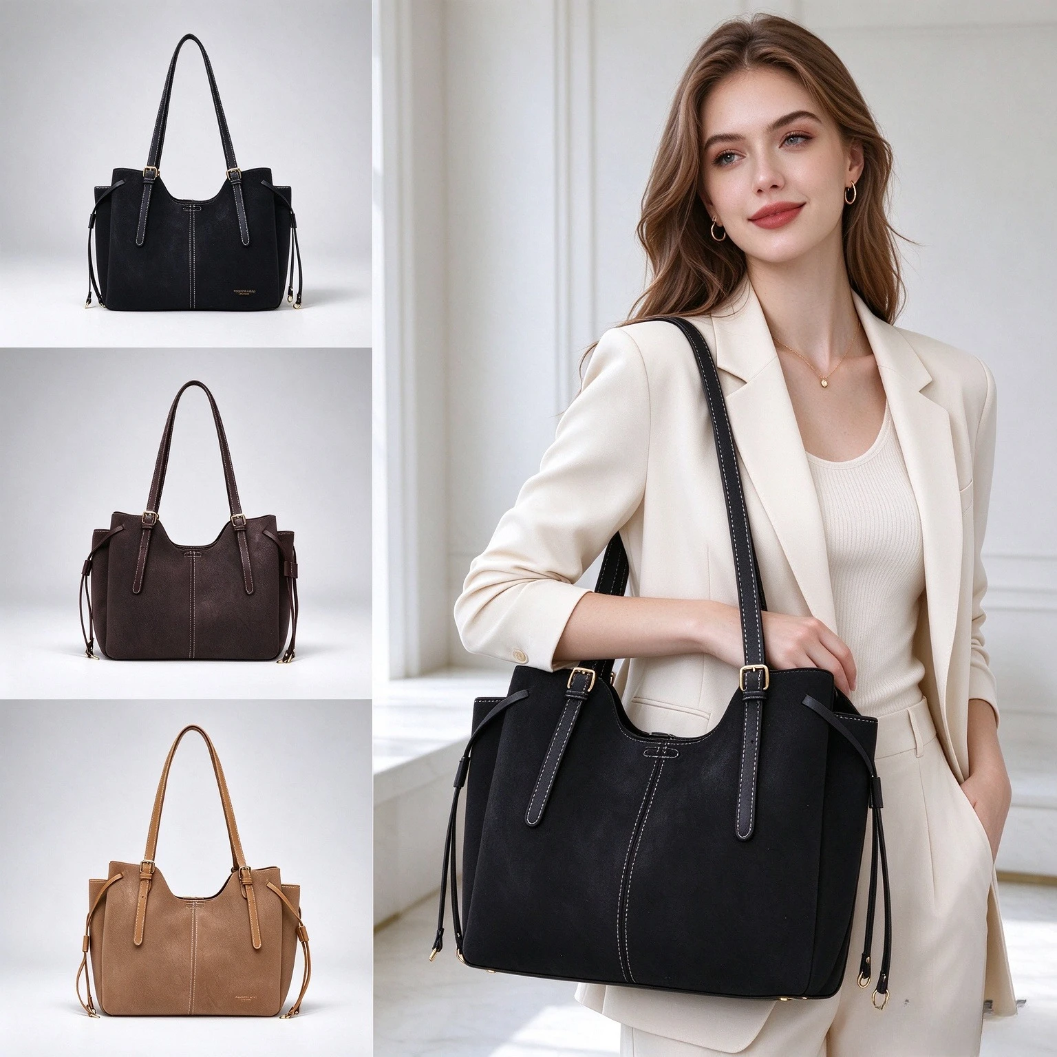 Luxury Women Tassel Tote Bag D - đánh giá và giá Leatherwork Designs